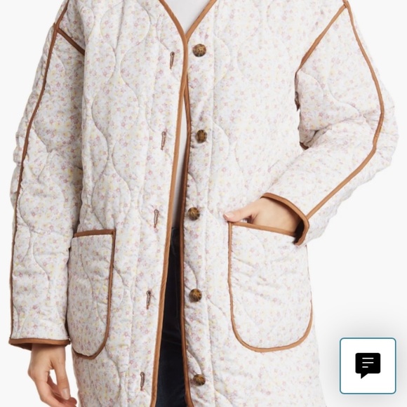 Lucky Brand reversible quilted jacket size M - Picture 2 of 4